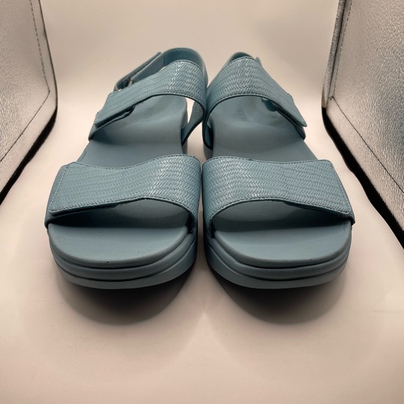 Vionic Fay platform Women's Blue Sandals size 9 - Picture 5 of 9